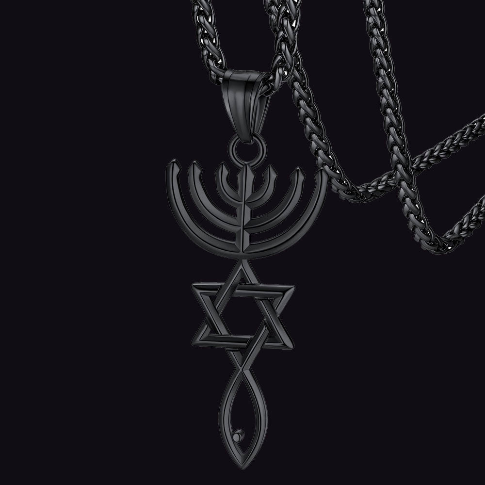 Messianic Seal of Jerusalem Necklace Amulet Pendant