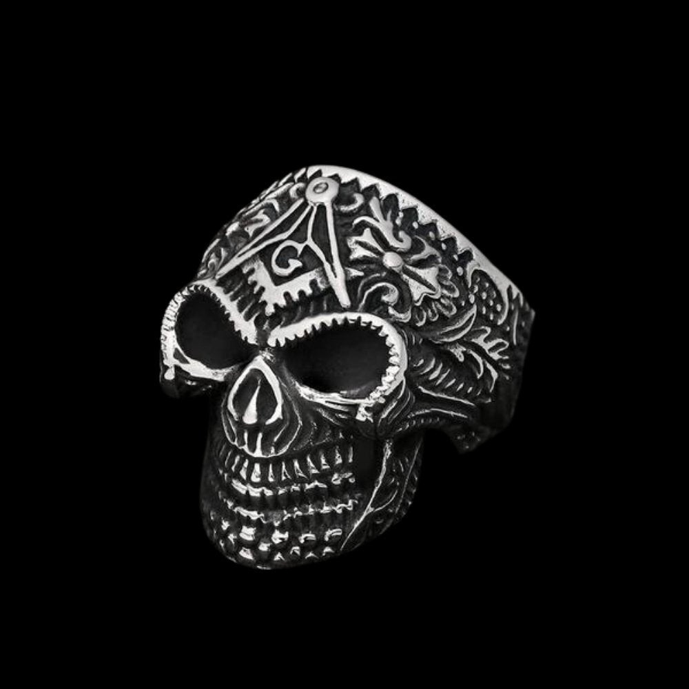 Calavera Skull Ring