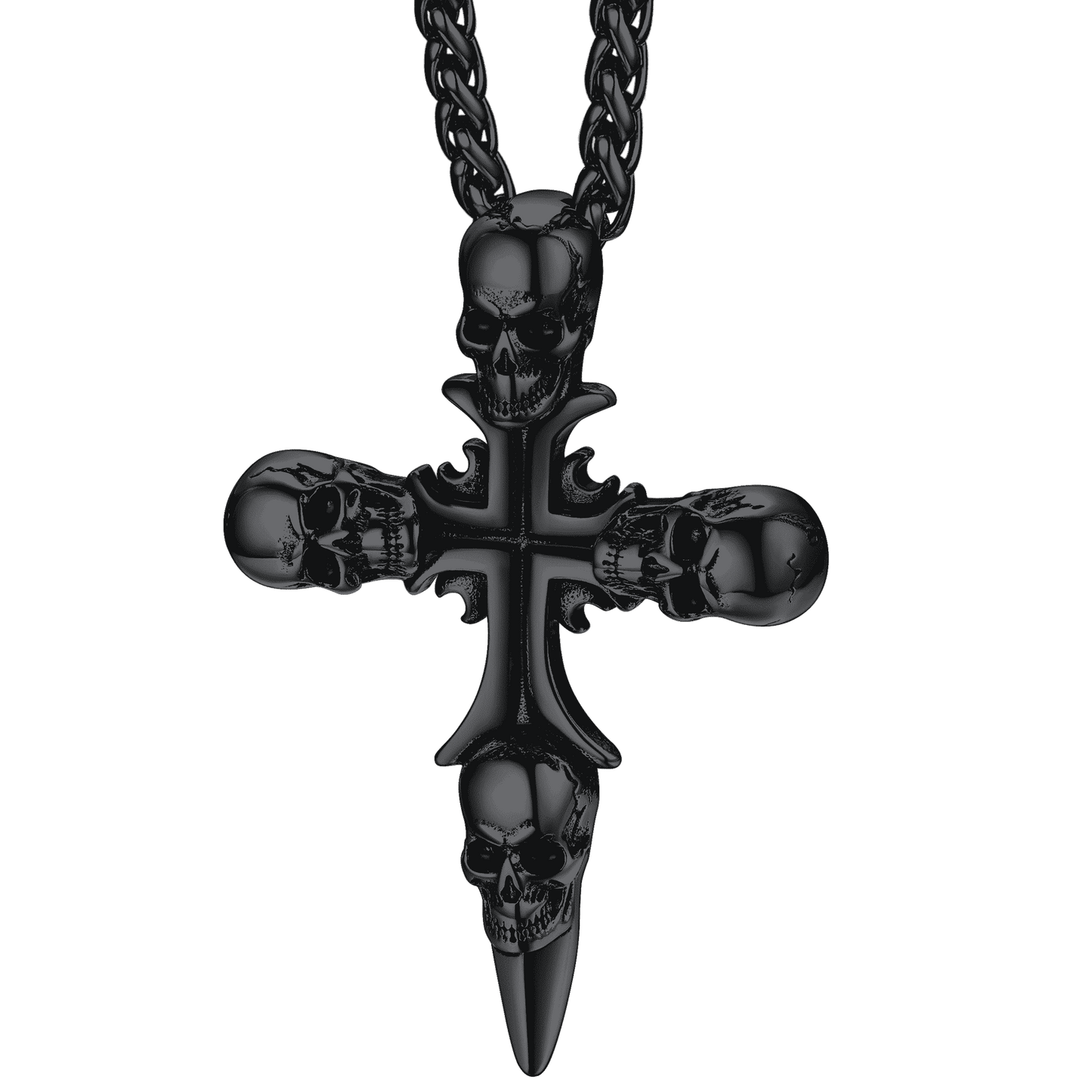 Skull Cross Necklace for Stainless Steel