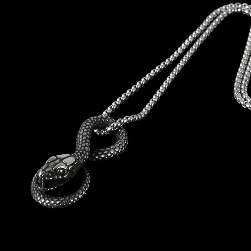 Fanged Snake Pendant