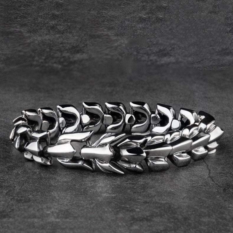 Dragon Scale Stainless Steel Bracelet