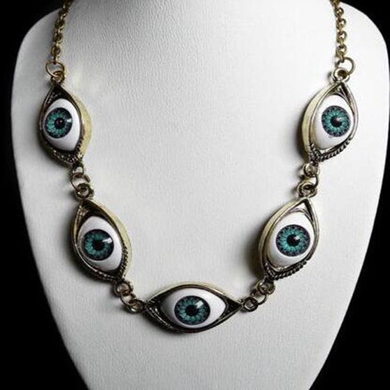 I Am Watching You Evil Eye Necklace