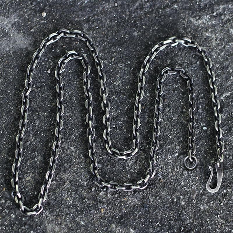 No Speak Sterling Silver Witch Pendant