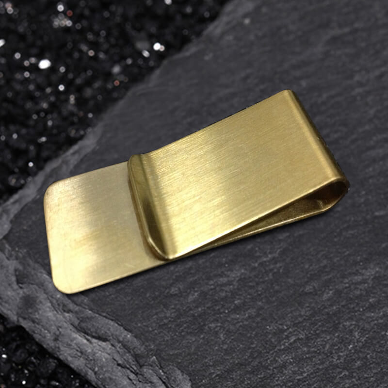 Color Simple Alloy Money Clip