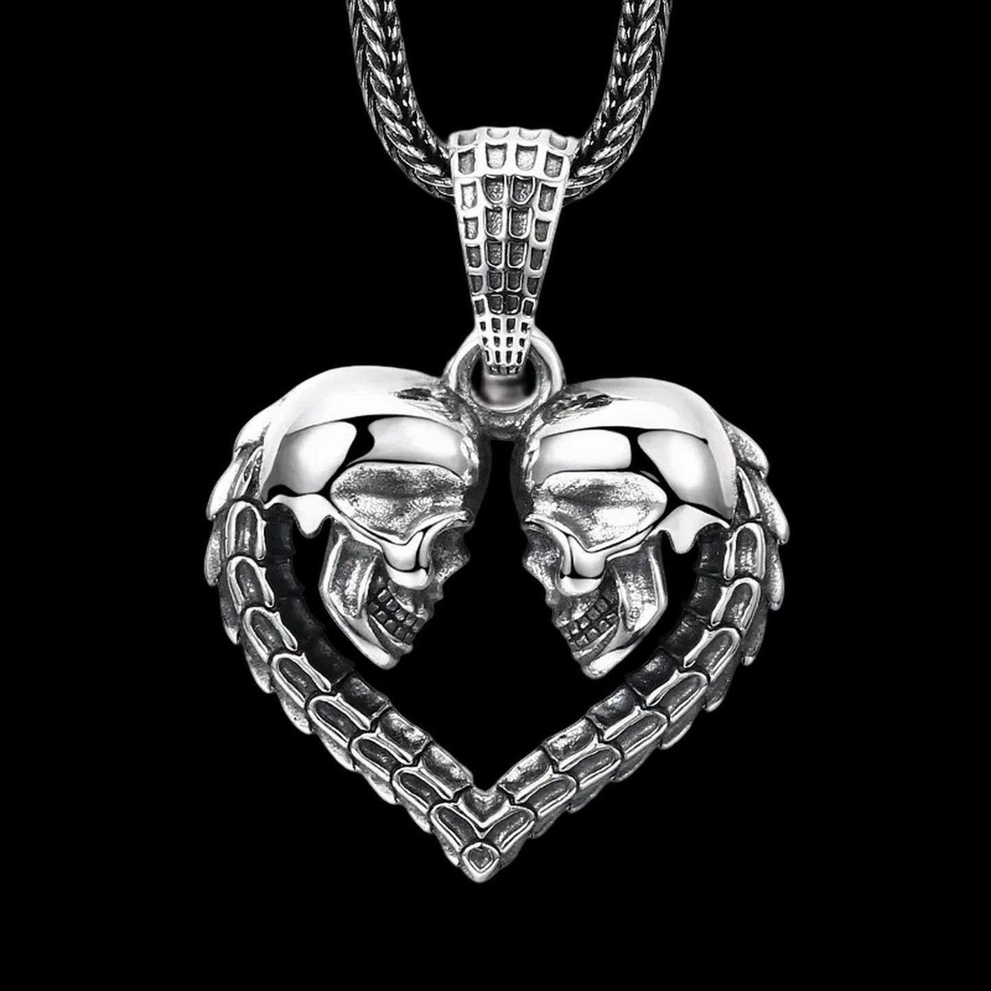 Till Skull Do Us Part Pendant