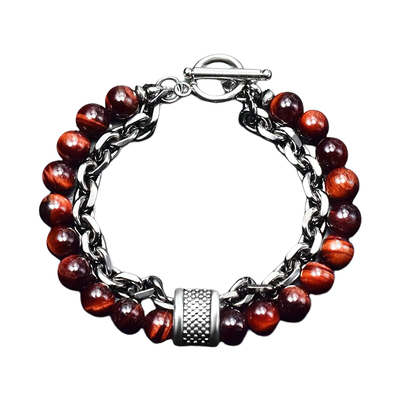 Jewelry / Cool Stainless Steel Bracelet With Stones / Rock Style Alloy Bracelet