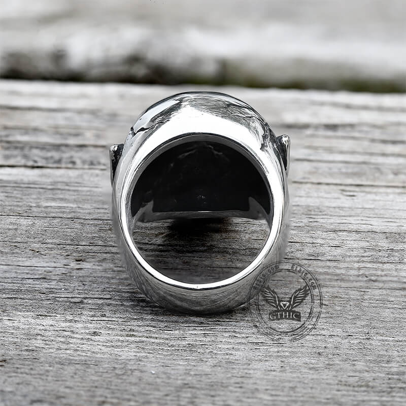 Hannya Oni Stainless Steel Ring