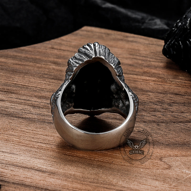 Monkey King Sun Wukong Stainless Steel Ring