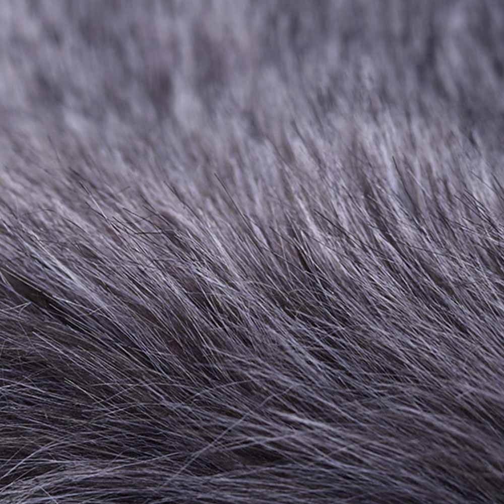 Faux Fur Evening Dress Plush Long Shawl