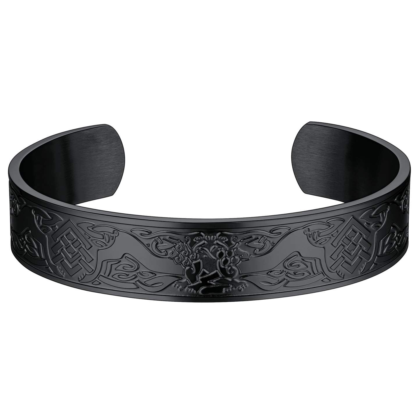 Custom Celtic Knot Cuff Bracelet Bangle for