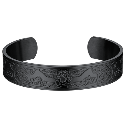 Custom Celtic Knot Cuff Bracelet Bangle for