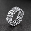 Irish Triquetra Celtic Knot Ring for