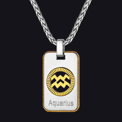 12 Constellation Horoscope Necklace for