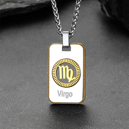 12 Constellation Horoscope Necklace for