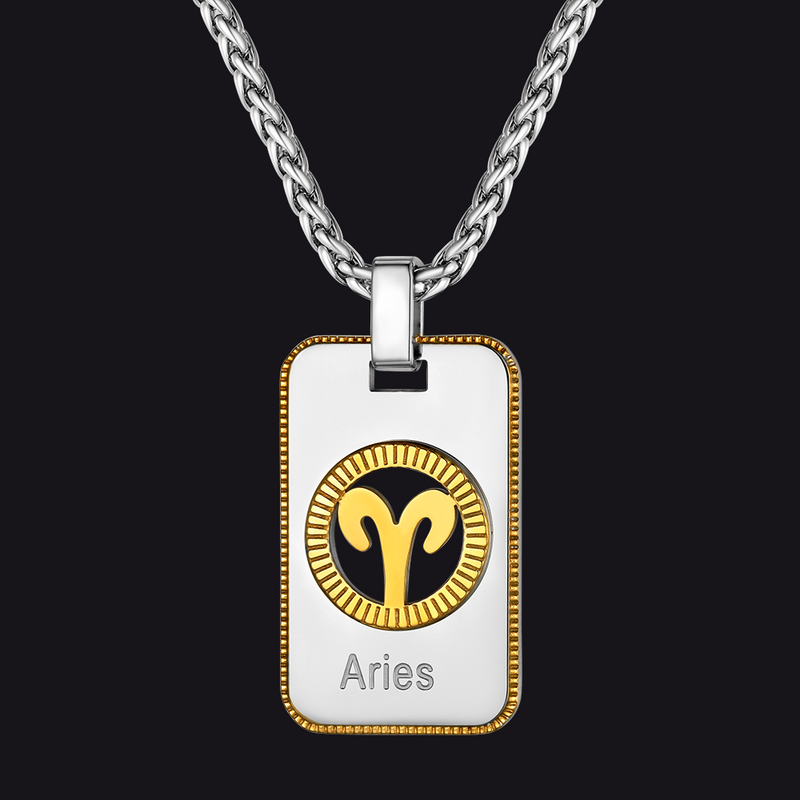 12 Constellation Horoscope Necklace for