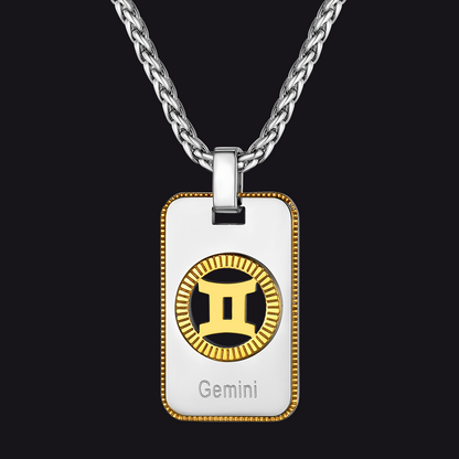 12 Constellation Horoscope Necklace for