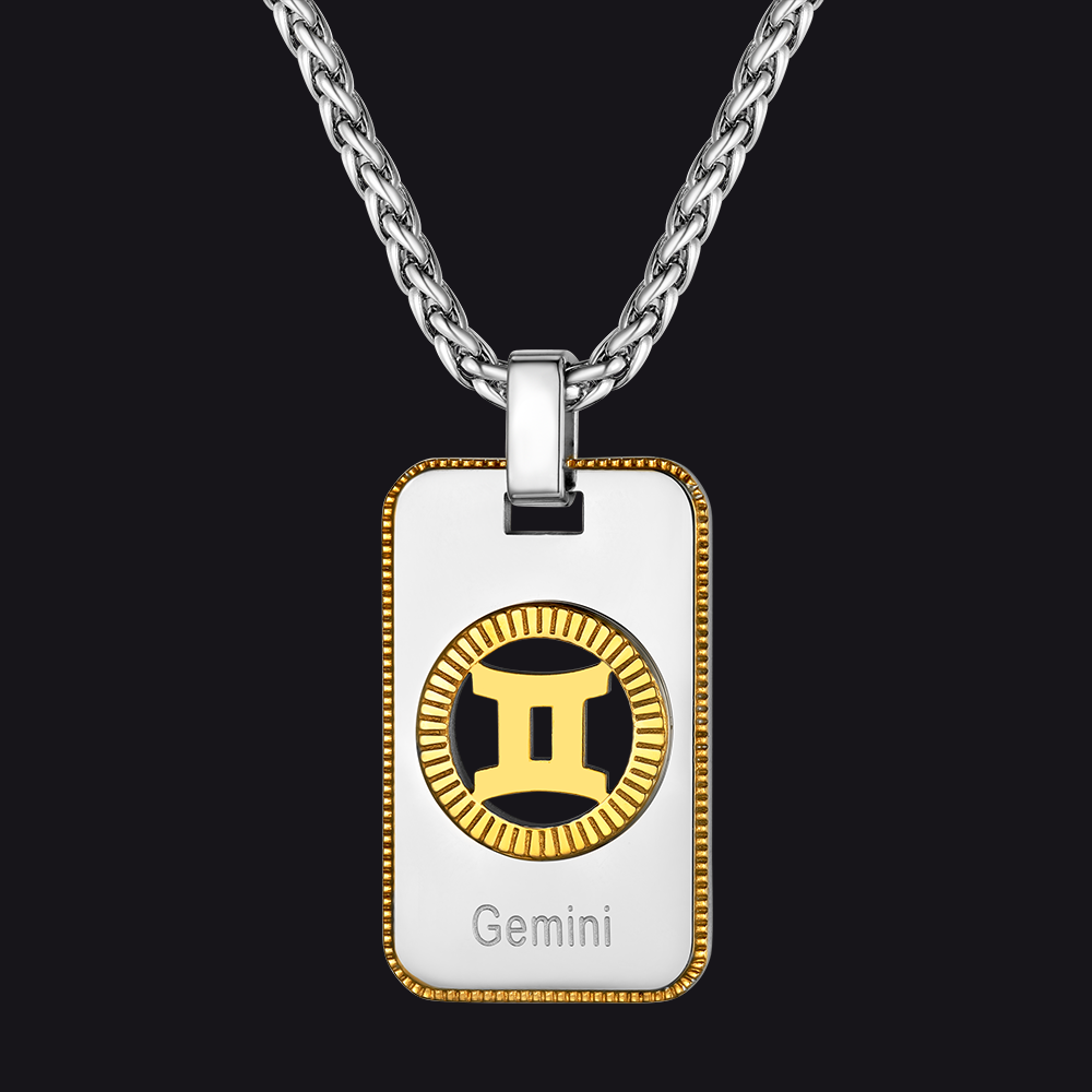 12 Constellation Horoscope Necklace for