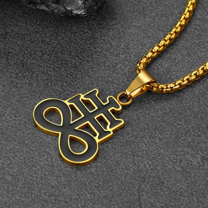 Satanic Leviathan Cross Necklace for