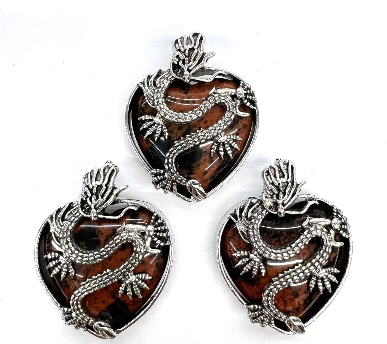Heart of the Dragon's Embrace Necklace