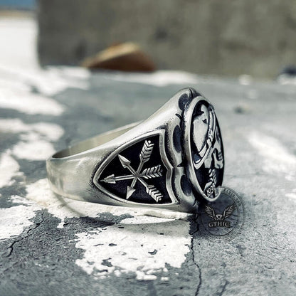1936 Hobo Nickels Liberty Sterling Silver Skull Ring