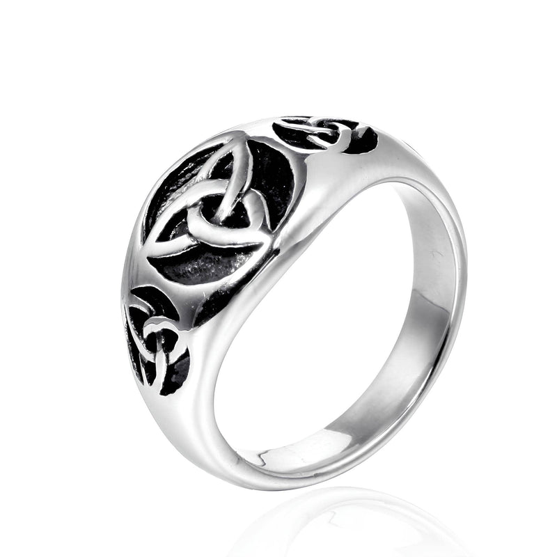 Sacred Triquetra Protection Ring