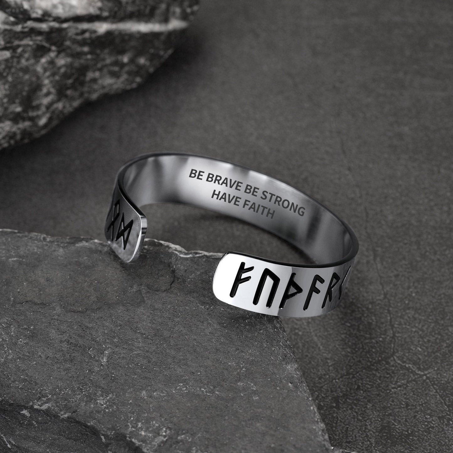 Viking Cuff Bangle Bracelet for