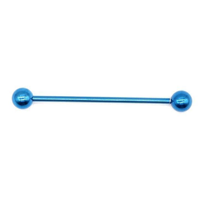 1pc Long Stainless Steel Industrial Piercing / Ear Cartilage Jewelry / Earring Straight Barbell