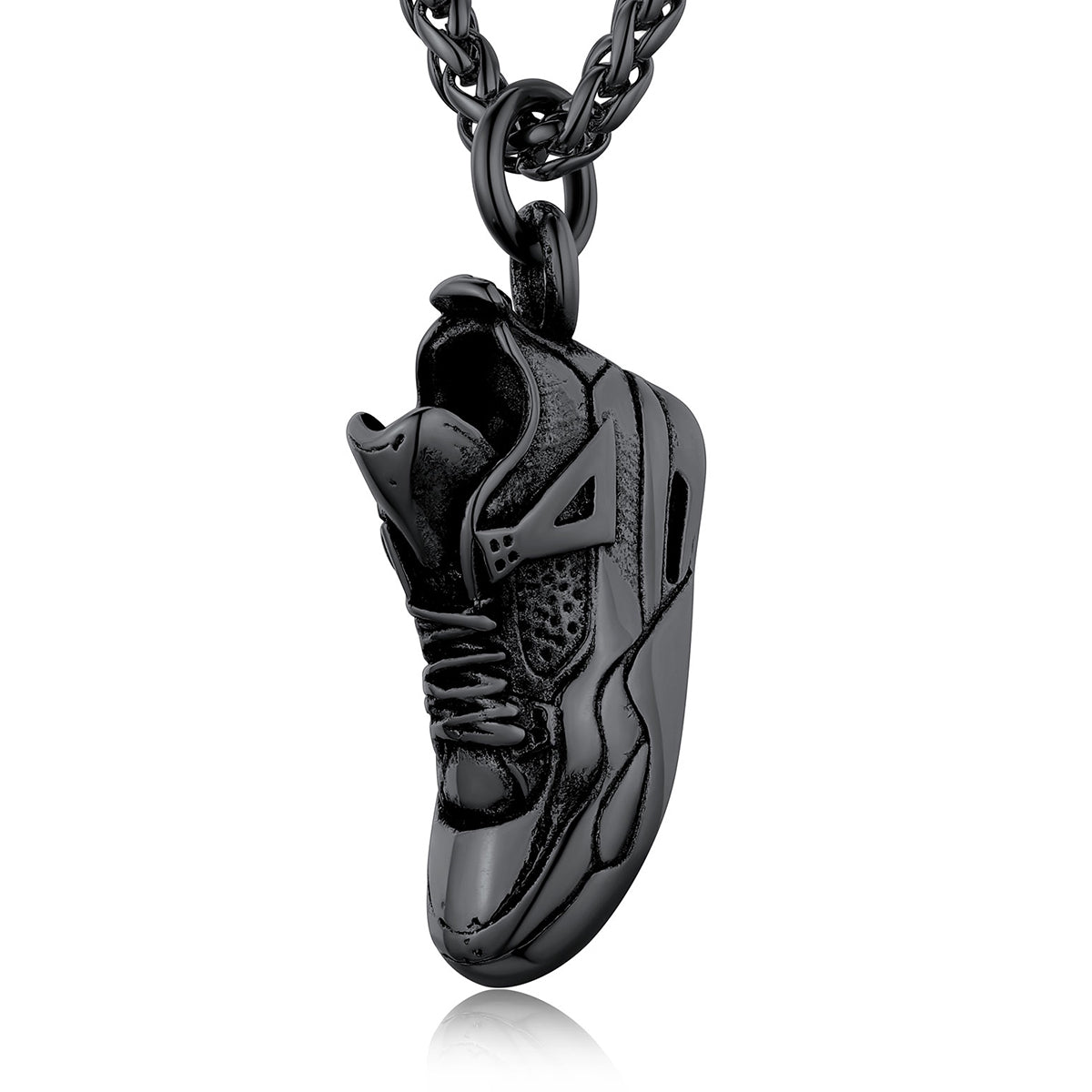 Sport Shoe Sneaker Necklace Pendant for