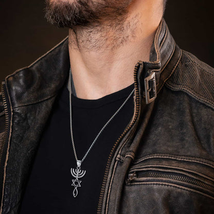 Messianic Seal of Jerusalem Necklace Amulet Pendant