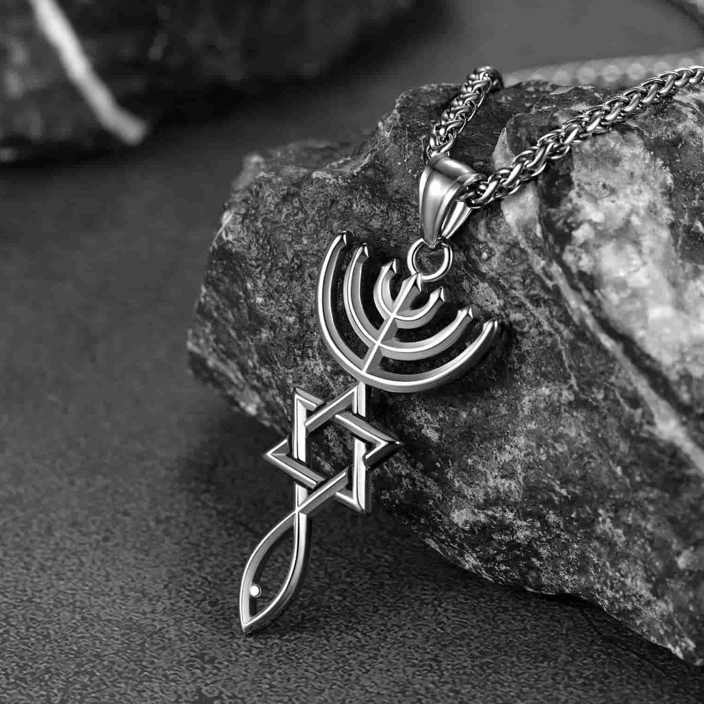 Messianic Seal of Jerusalem Necklace Amulet Pendant