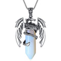 Wyrm’s Embrace Crystal Necklace