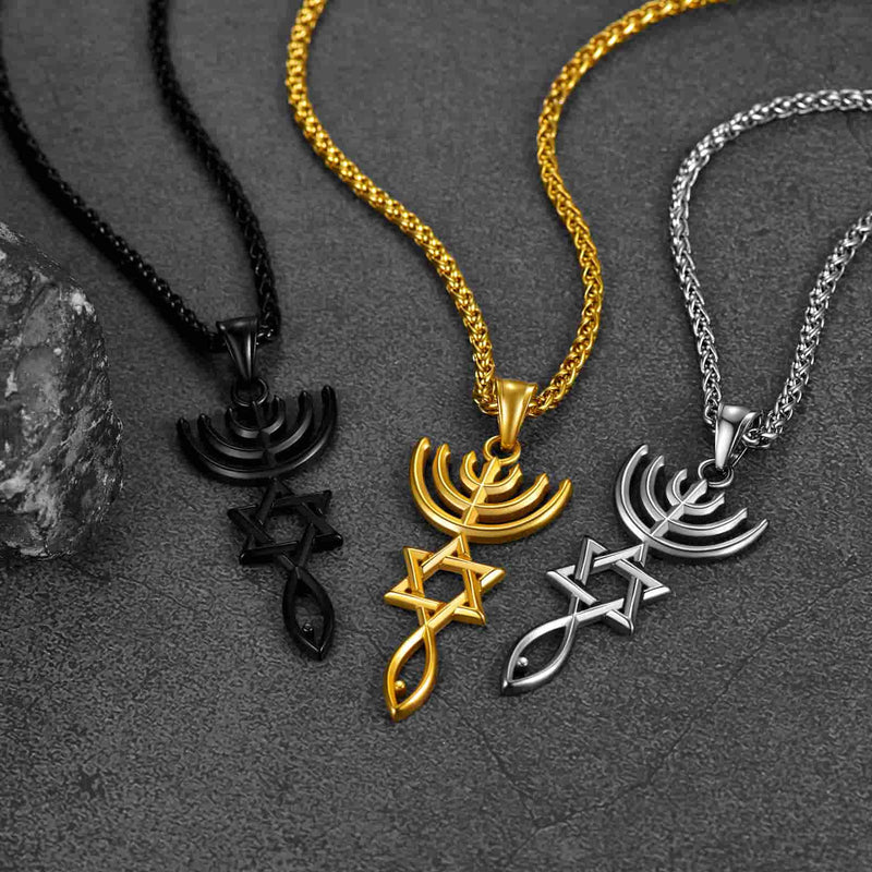 Messianic Seal of Jerusalem Necklace Amulet Pendant