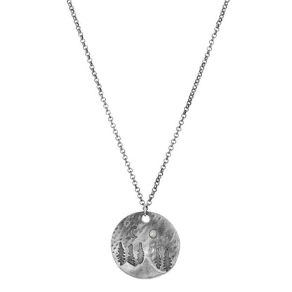 Enchanting Serenity Moonlight Amulet Necklace