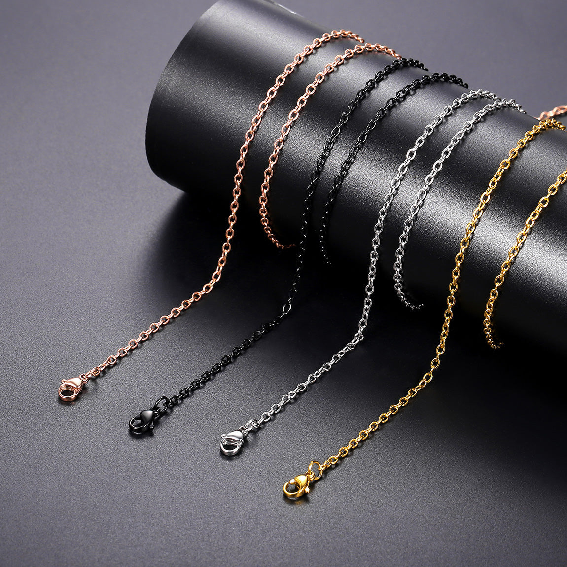 Cable Chain Necklace for 2mm Width