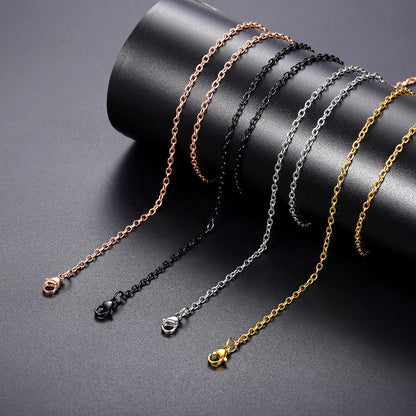 Cable Chain Necklace for 2mm Width