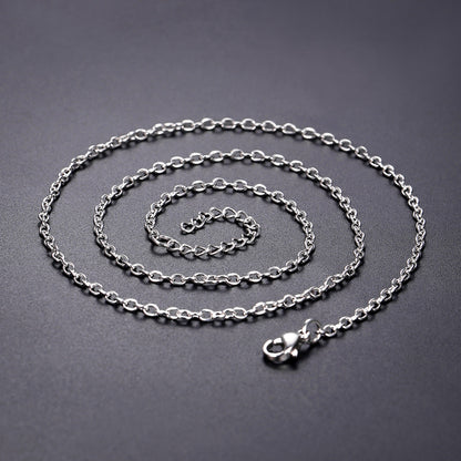 Cable Chain Necklace for 2mm Width