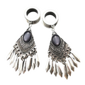 2pc Gothic Tunnels / Stainless Steel Jewelry / Aesthetic Ear Reamer