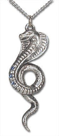 Egyptian Cobra Pendant Necklace