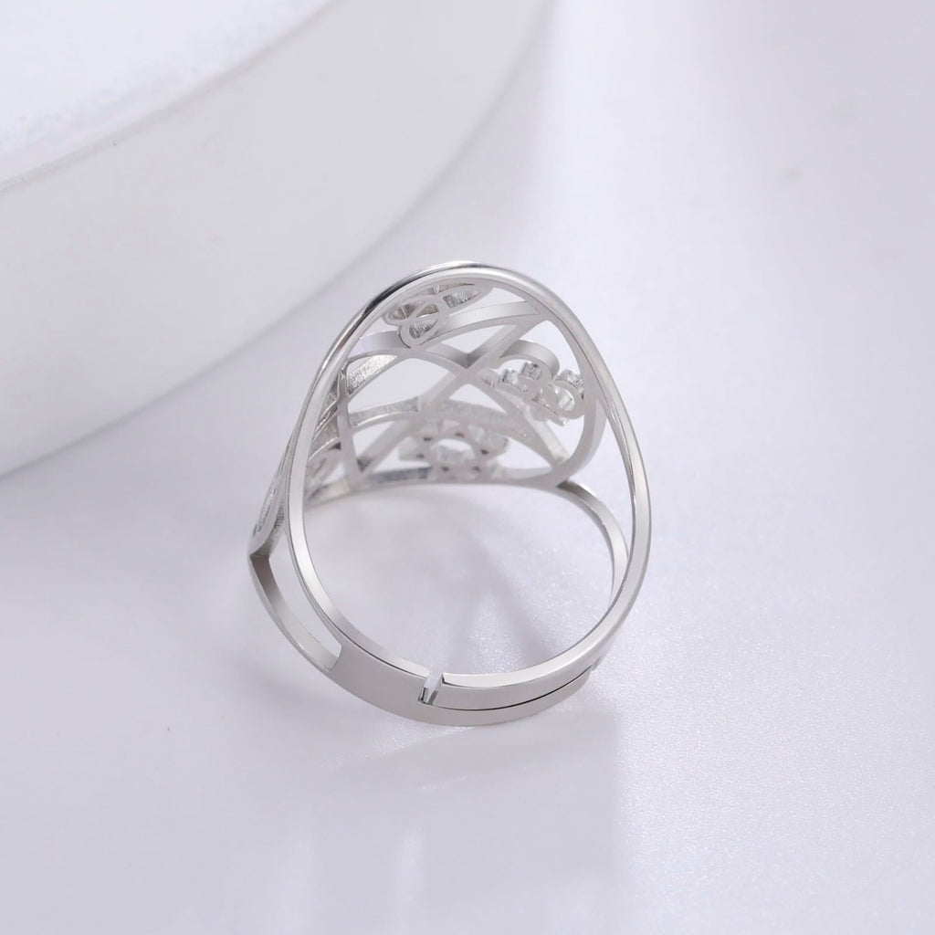 Wiccan Star of Protection and Power Ring