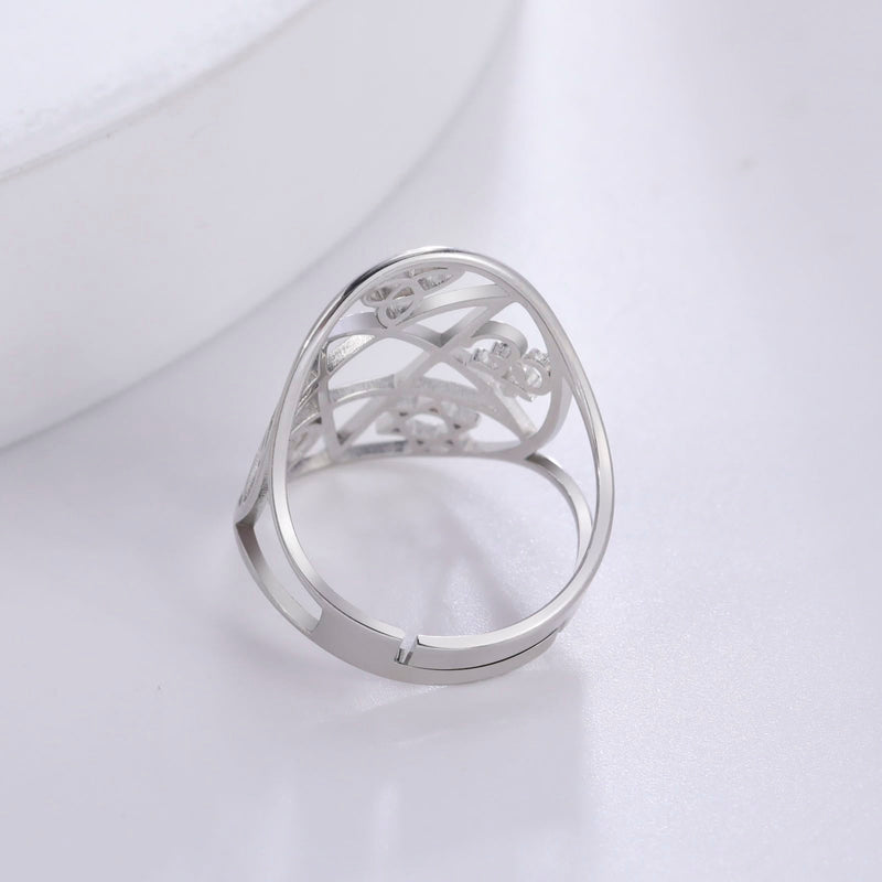 Wiccan Star of Protection and Power Ring