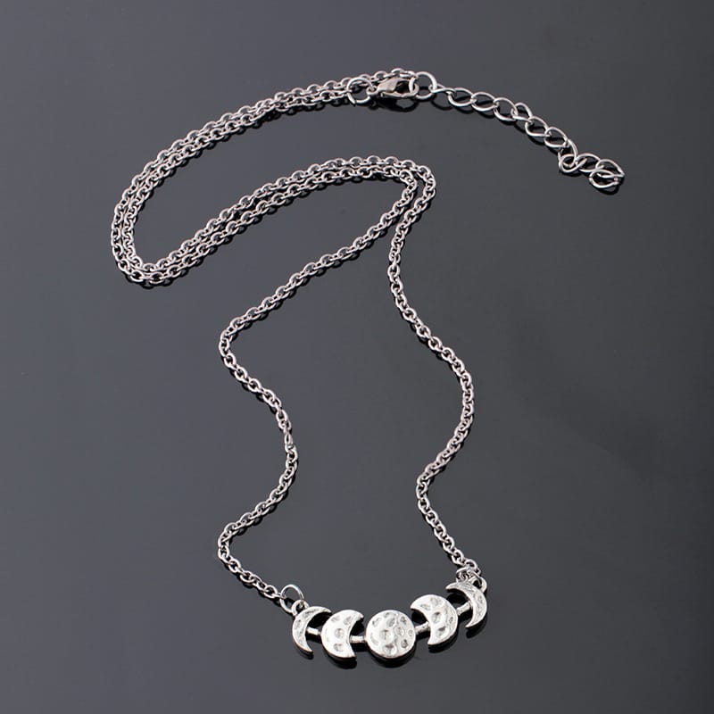 Lunar Phases Goddess Necklace