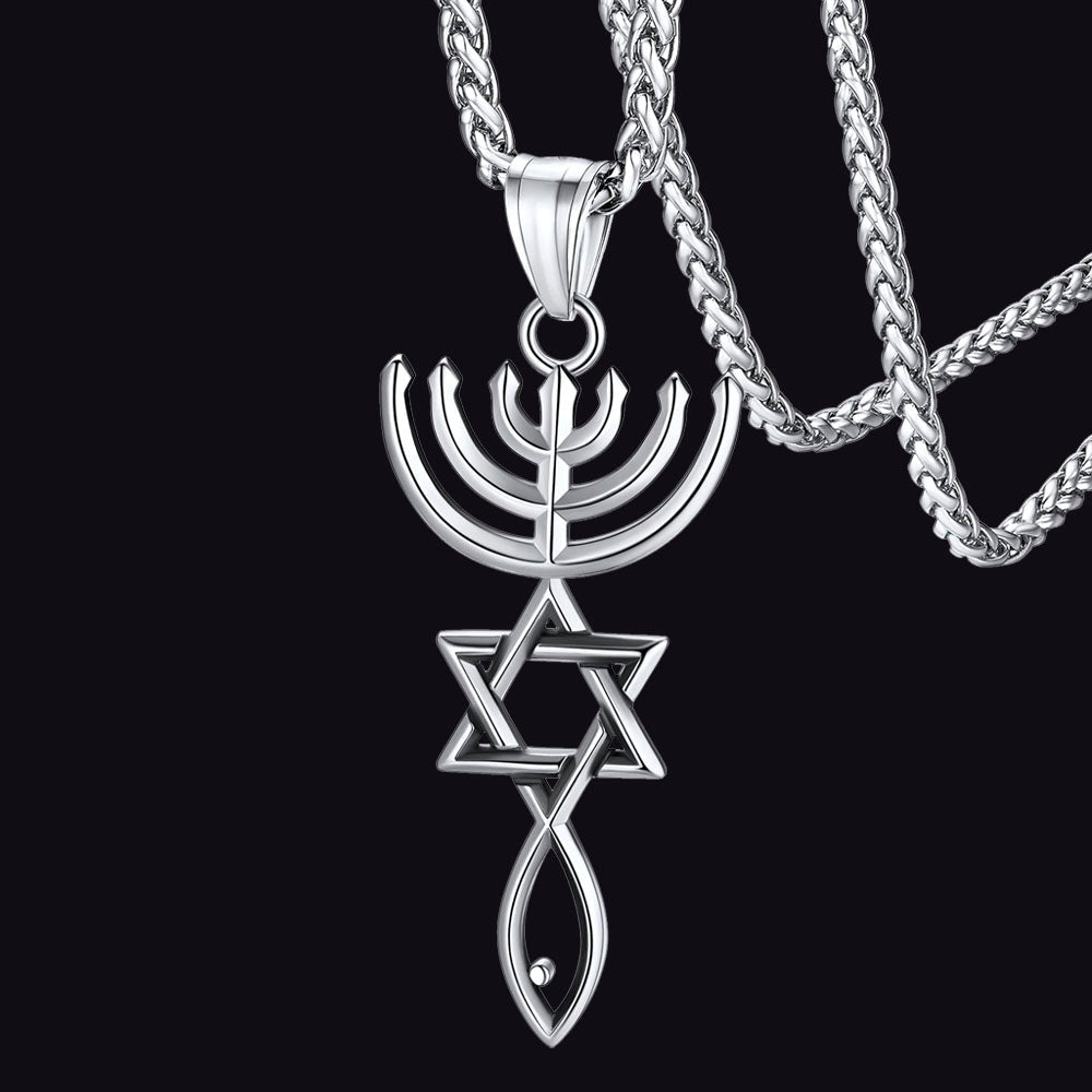 Messianic Seal of Jerusalem Necklace Amulet Pendant