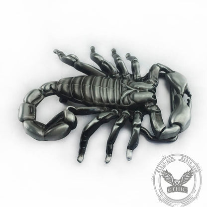 3d Scorpion Zinc Alloy Belt Buckle