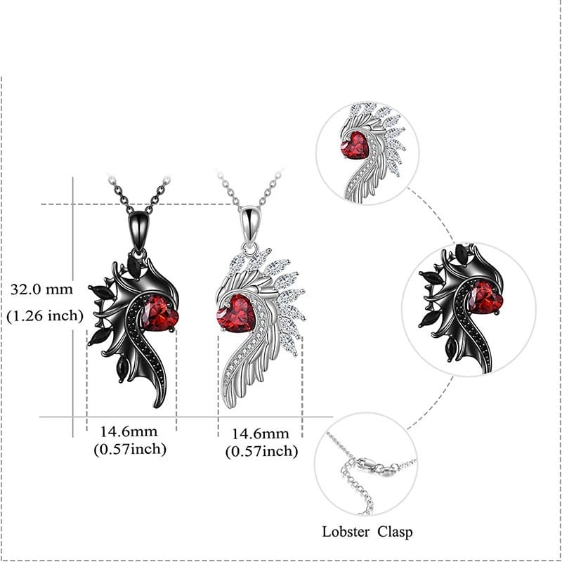 Shadow & Light Covenant Heart Necklace