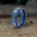 Viking Tree of Life Guitar Stainless Steel Ring