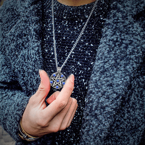 Pentacle of the Witch Necklace