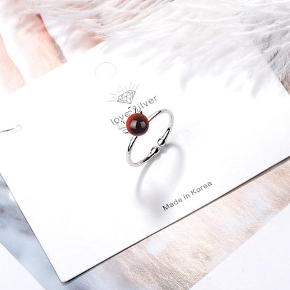 Crimson Antler Totem Ring