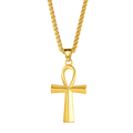 Egyptian Coptic Ankh Cross Necklace for