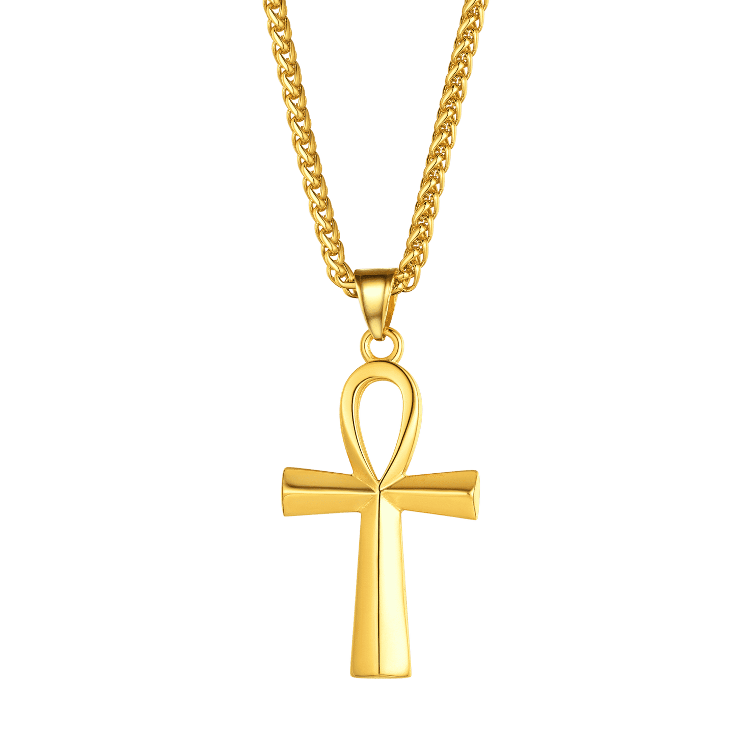 Egyptian Coptic Ankh Cross Necklace for