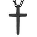 Classic Cross Necklace Christian Faith Pendant for